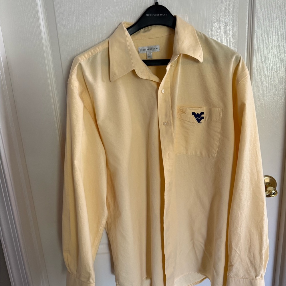 Men's WVU button up shirt